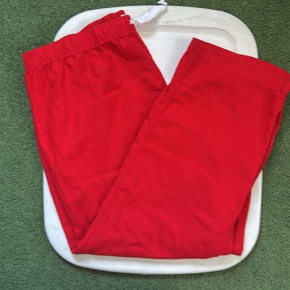 J. Crew factory red flannel pajama set size 2X - Picture 5 of 9